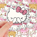 Cute Printed Stickers Set – Waterproof Decorative Sealing Stickers for Journaling, Scrapbooking, Kids DIY Crafts, Trending Aesthetic Sticker Pack