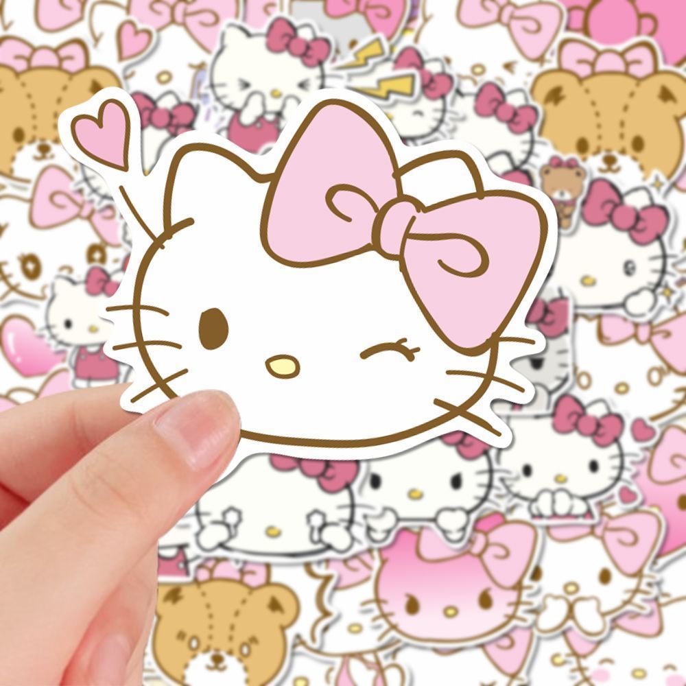Cute Printed Stickers Set – Waterproof Decorative Sealing Stickers for Journaling, Scrapbooking, Kids DIY Crafts, Trending Aesthetic Sticker Pack