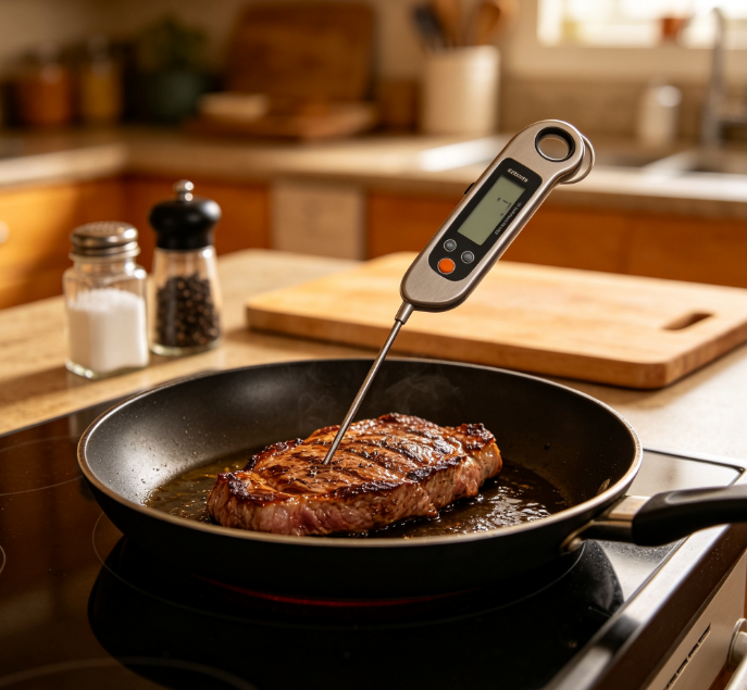 Stainless Steel Meat Thermometer